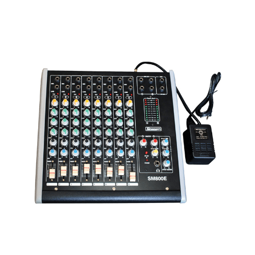 SM120E/800E - 12/8 Channel Audio Mixer