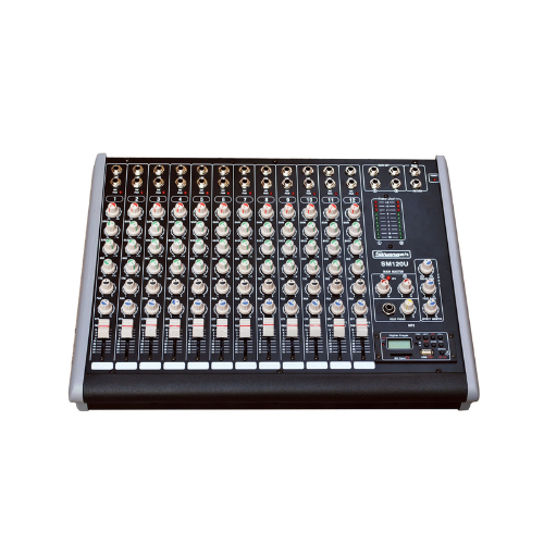SM120U/SM80U - 12/8 Channel Audio Mixer with USB & Recording system